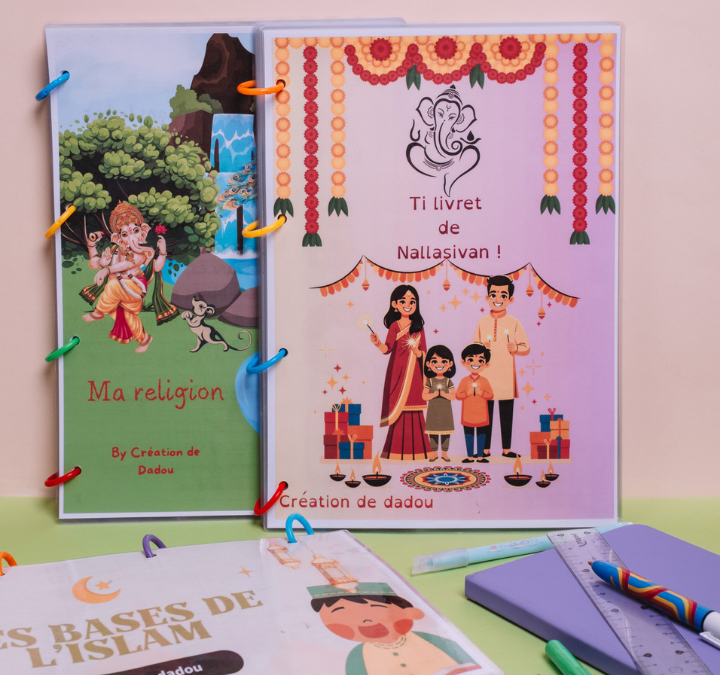 Création de Dadou – Livrets éducatifs & interactifs pour enfants