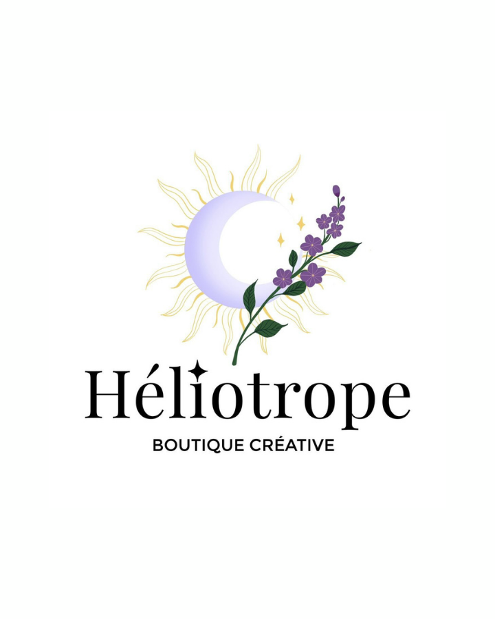 Héliotrope – Décoration artisanale en jesmonite & résine 